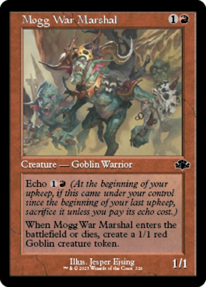 Mogg War Marshal (Retro) [Dominaria Remastered] | Rock City Comics