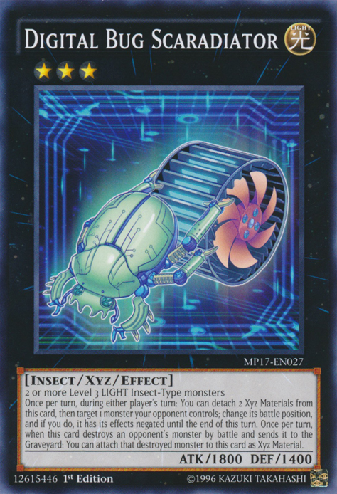 Digital Bug Scaradiator [MP17-EN027] Common | Rock City Comics