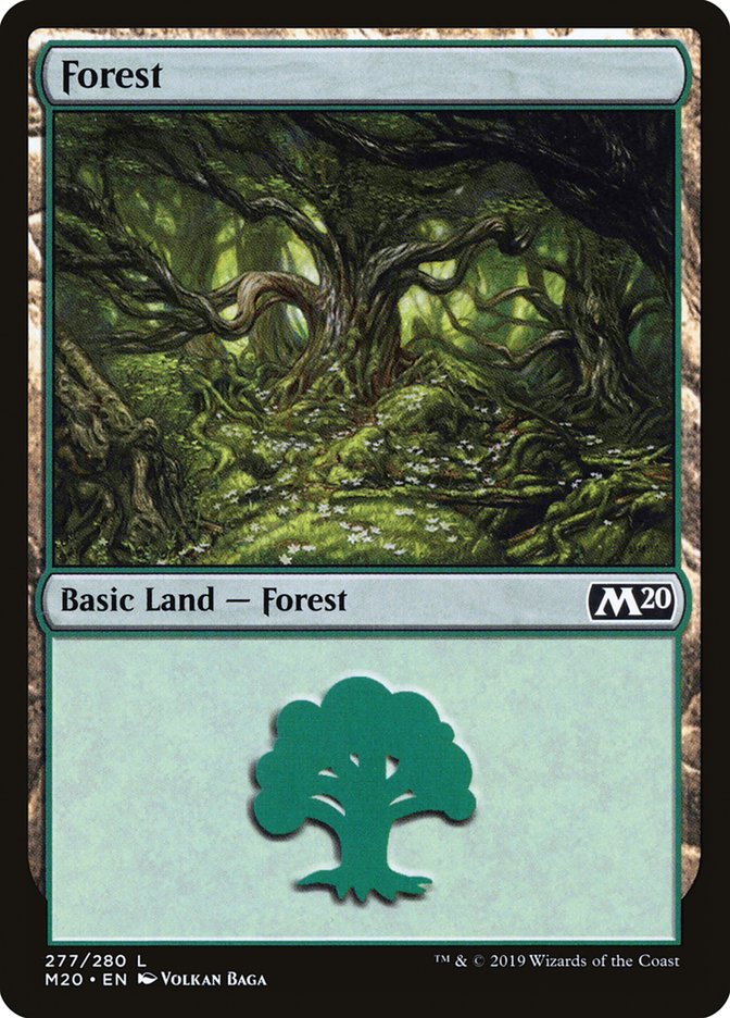 Forest (277) [Core Set 2020] | Rock City Comics