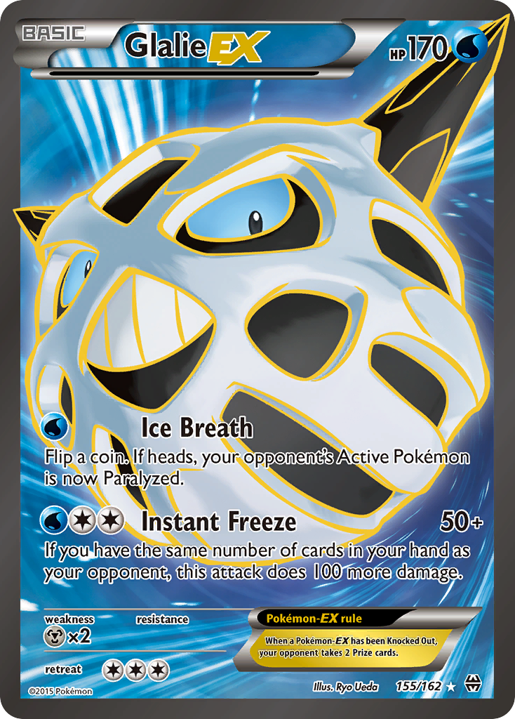 Glalie EX (155/162) [XY: BREAKthrough] | Rock City Comics