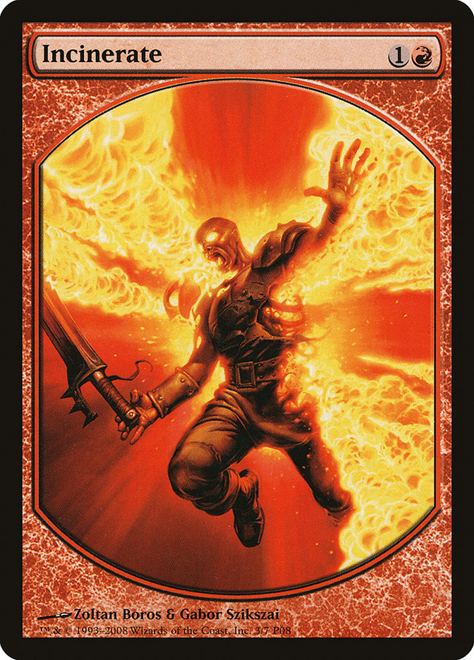 Incinerate [Magic Player Rewards 2008] | Rock City Comics