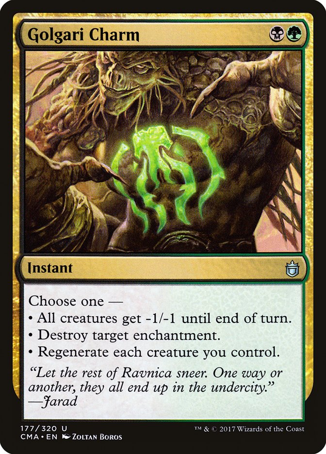 Golgari Charm [Commander Anthology] | Rock City Comics