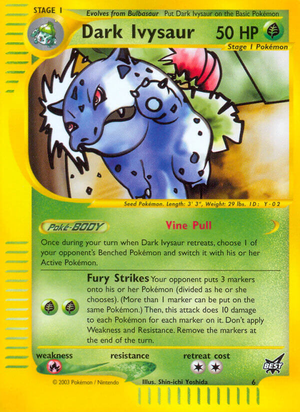 Dark Ivysaur (6) [Best of Promos] | Rock City Comics