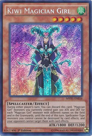 Kiwi Magician Girl [MVP1-ENS16] Secret Rare | Rock City Comics