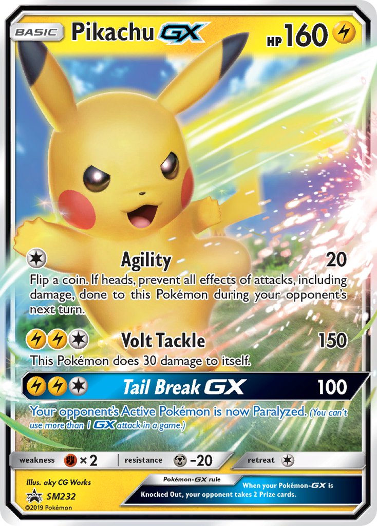 Pikachu GX (SM232) [Sun & Moon: Black Star Promos] | Rock City Comics