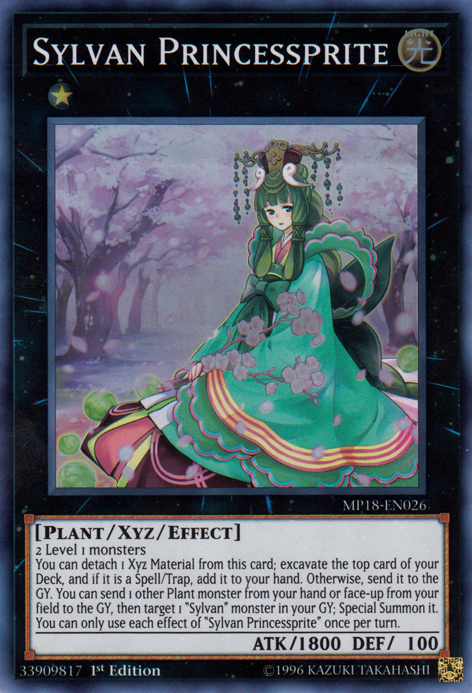 Sylvan Princessprite [MP18-EN026] Super Rare | Rock City Comics