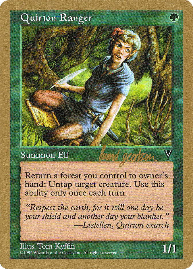 Quirion Ranger (Svend Geertsen) [World Championship Decks 1997] | Rock City Comics