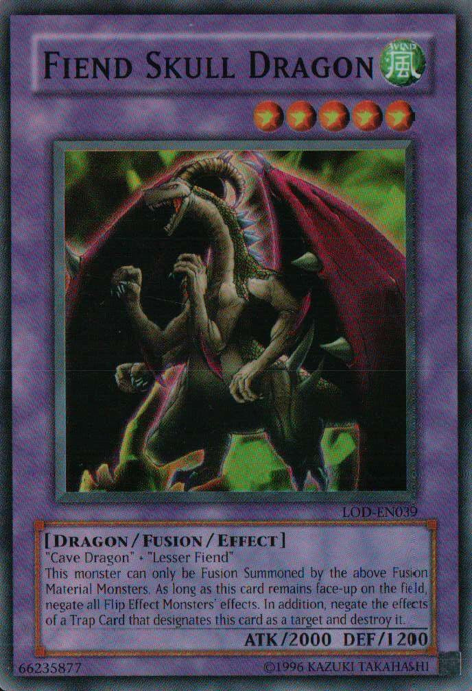 Fiend Skull Dragon [LOD-EN039] Super Rare | Rock City Comics