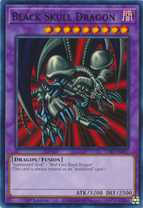 Black Skull Dragon [LDS1-EN012] Common | Rock City Comics