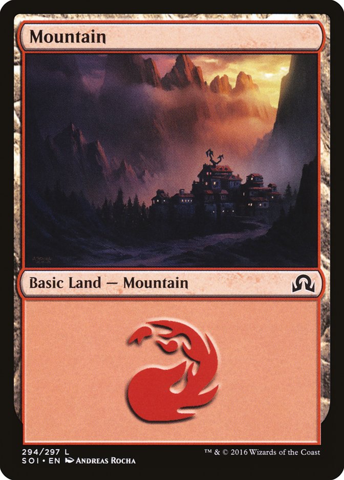 Mountain (294) [Shadows over Innistrad] | Rock City Comics