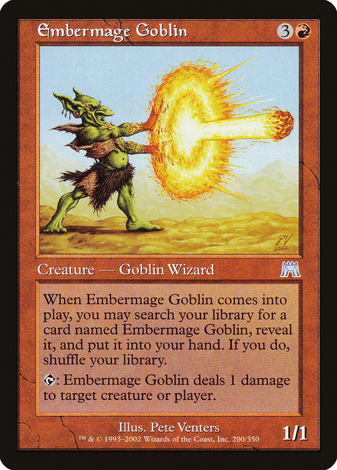 Embermage Goblin [Onslaught] | Rock City Comics