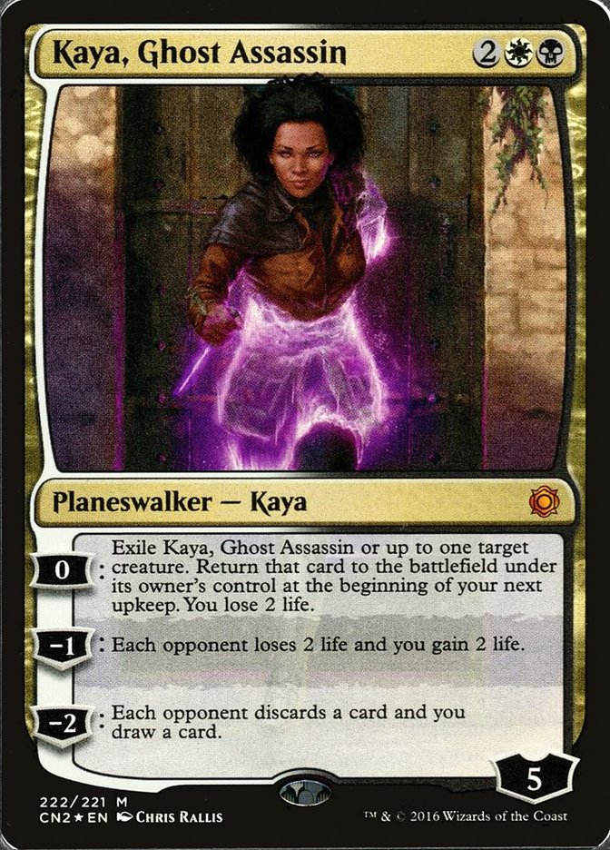 Kaya, Ghost Assassin (222/221) [Conspiracy: Take the Crown] | Rock City Comics