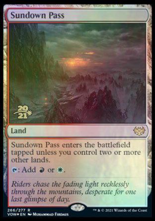 Sundown Pass [Innistrad: Crimson Vow Prerelease Promos] | Rock City Comics