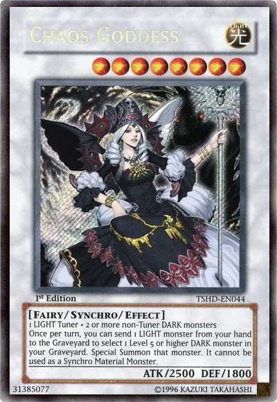 Chaos Goddess [TSHD-EN044] Secret Rare | Rock City Comics