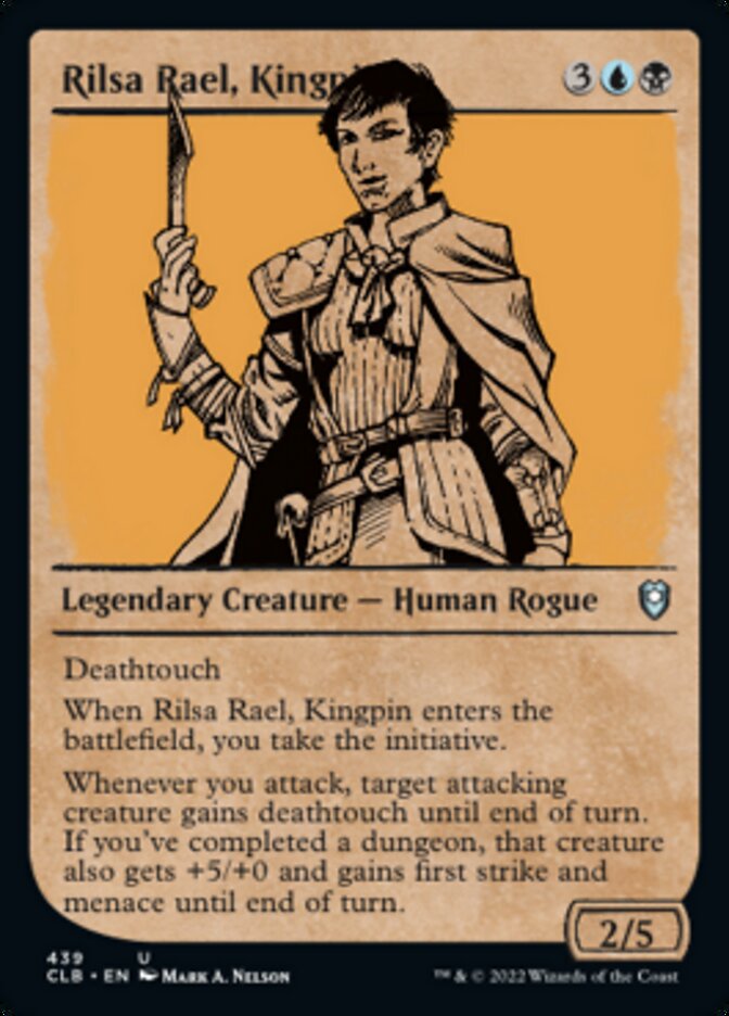 Rilsa Rael, Kingpin (Showcase) [Commander Legends: Battle for Baldur's Gate] | Rock City Comics