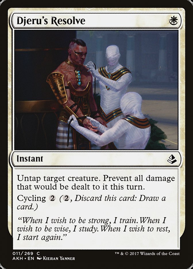 Djeru's Resolve [Amonkhet] | Rock City Comics