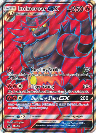 Incineroar GX (SM38) (Jumbo Card) [Sun & Moon: Black Star Promos] | Rock City Comics