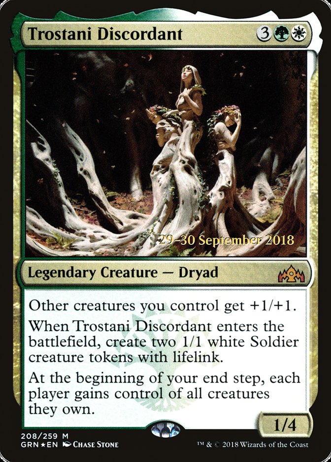 Trostani Discordant  [Guilds of Ravnica Prerelease Promos] | Rock City Comics