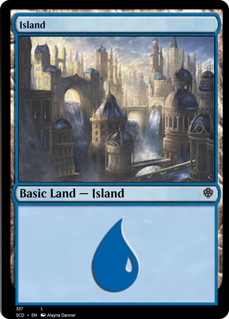 Island [Starter Commander Decks] | Rock City Comics