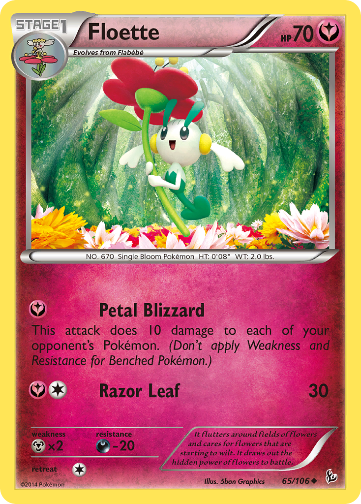 Floette (65/106) [XY: Flashfire] | Rock City Comics