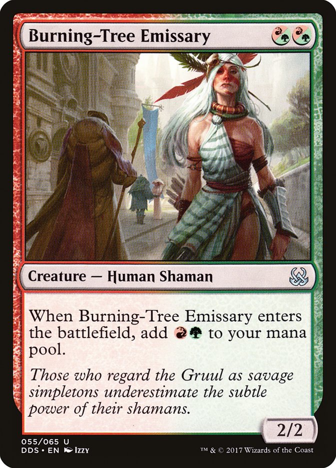 Burning-Tree Emissary [Duel Decks: Mind vs. Might] | Rock City Comics