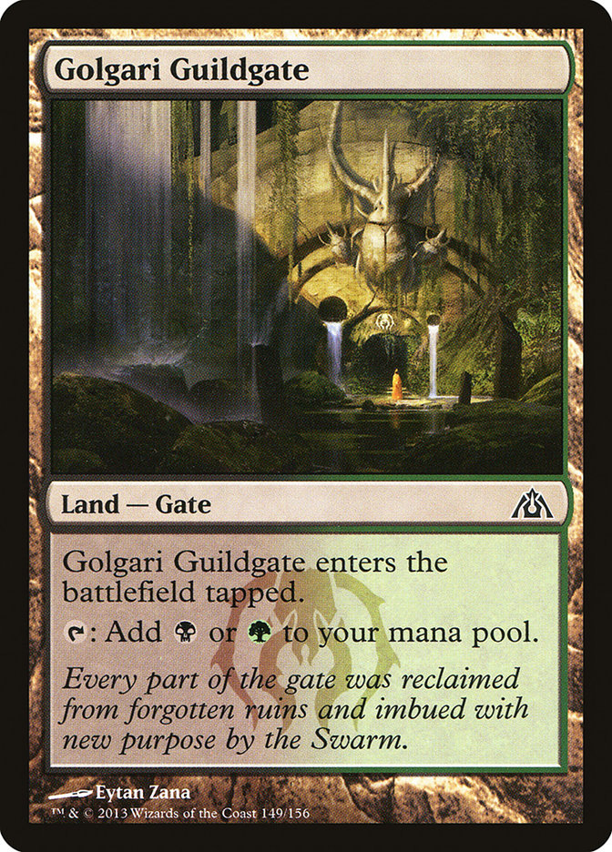 Golgari Guildgate [Dragon's Maze] | Rock City Comics