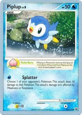 Piplup LV.8 (72/100) (Empotech - Dylan Lefavour) [World Championships 2008] | Rock City Comics