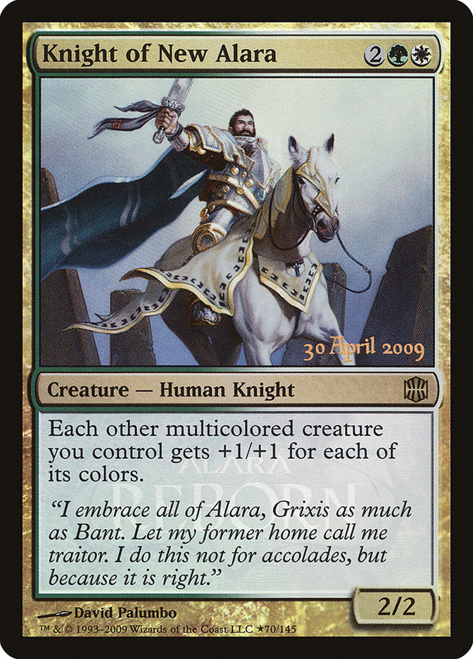 Knight of New Alara (Launch) [Alara Reborn Promos] | Rock City Comics