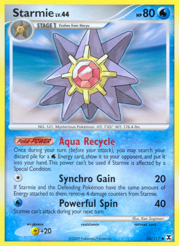 Starmie (50/111) [Platinum: Rising Rivals] | Rock City Comics