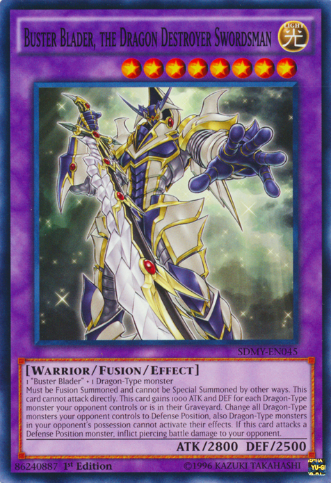 Buster Blader, the Dragon Destroyer Swordsman [SDMY-EN045] Common | Rock City Comics