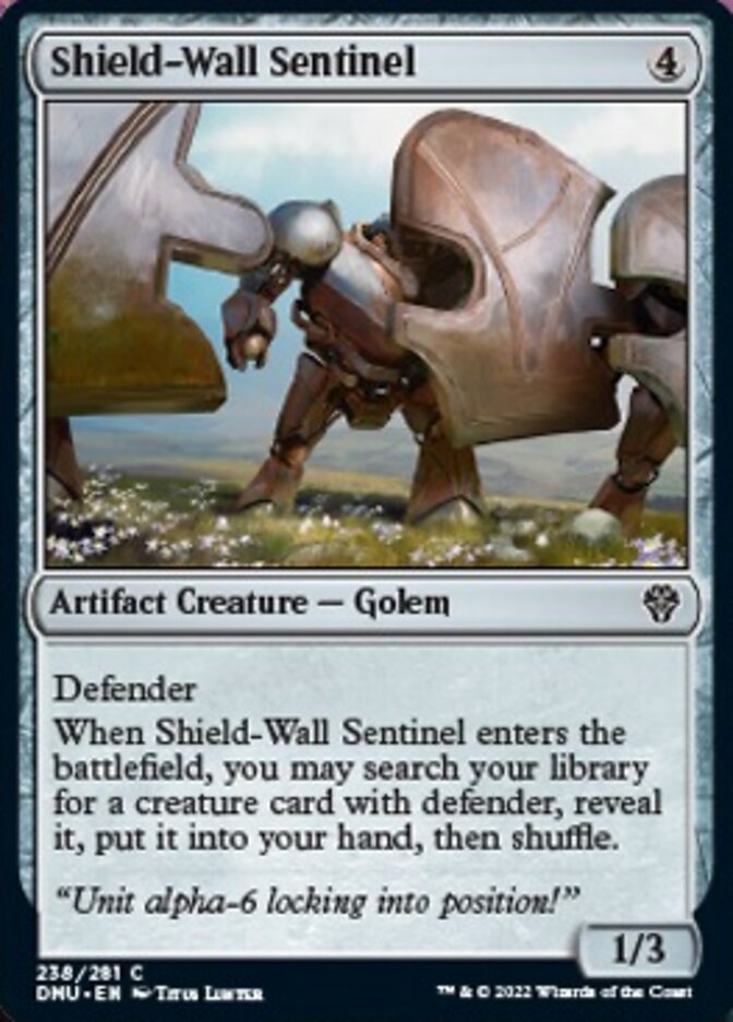 Shield-Wall Sentinel [Dominaria United] | Rock City Comics