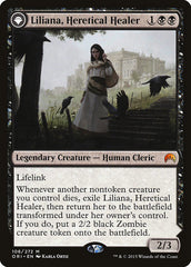 Liliana, Heretical Healer // Liliana, Defiant Necromancer [Magic Origins] | Rock City Comics