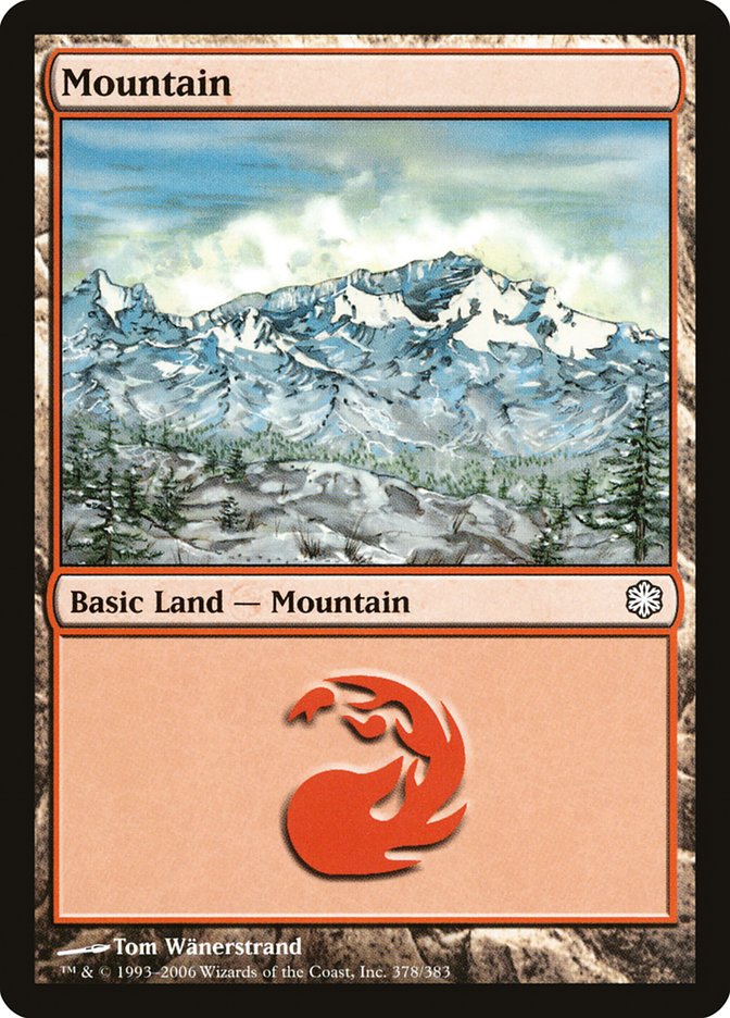 Mountain (378) [Coldsnap Theme Decks] | Rock City Comics