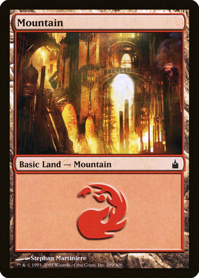 Mountain (299) [Ravnica: City of Guilds] | Rock City Comics
