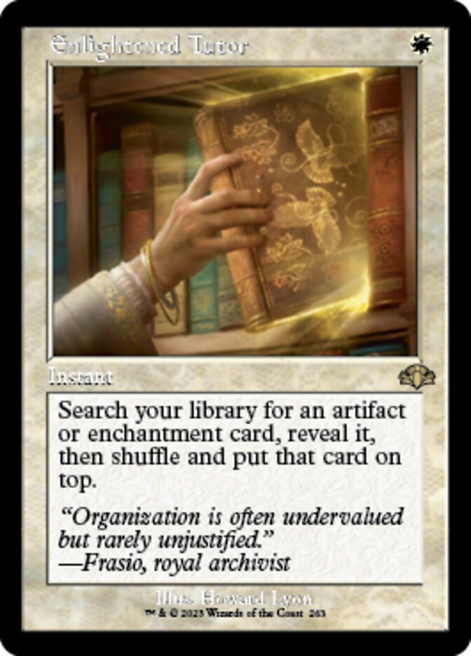 Enlightened Tutor (Retro) [Dominaria Remastered] | Rock City Comics