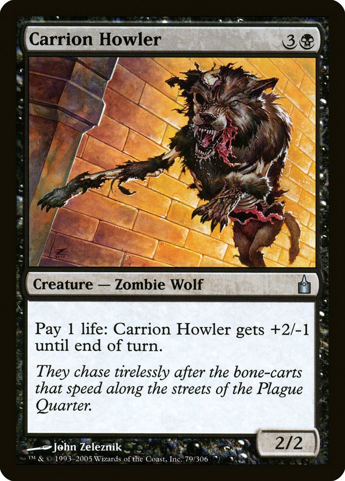 Carrion Howler [Ravnica: City of Guilds] | Rock City Comics