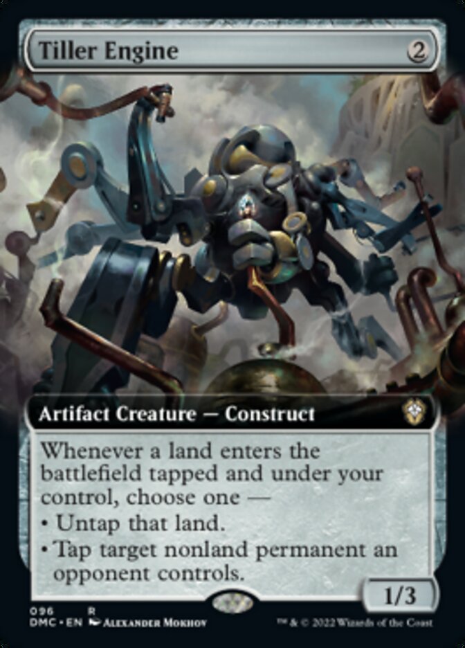 Tiller Engine (Extended Art) [Dominaria United Commander] | Rock City Comics