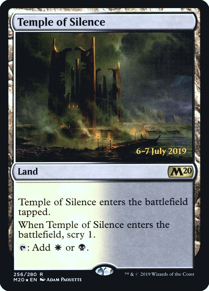 Temple of Silence  [Core Set 2020 Prerelease Promos] | Rock City Comics