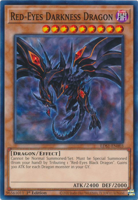 Red-Eyes Darkness Dragon [LDS1-EN003] Common | Rock City Comics