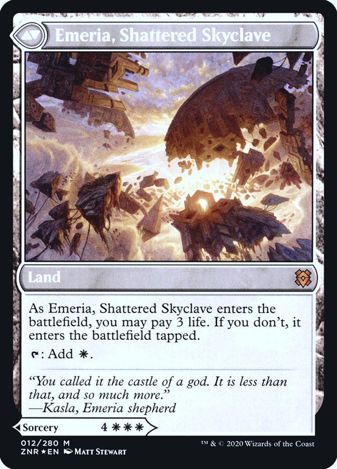 Emeria's Call // Emeria, Shattered Skyclave [Zendikar Rising Prerelease Promos] | Rock City Comics