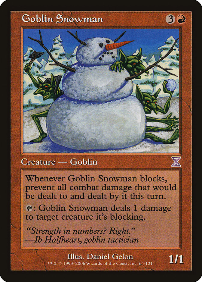 Goblin Snowman [Time Spiral Timeshifted] | Rock City Comics