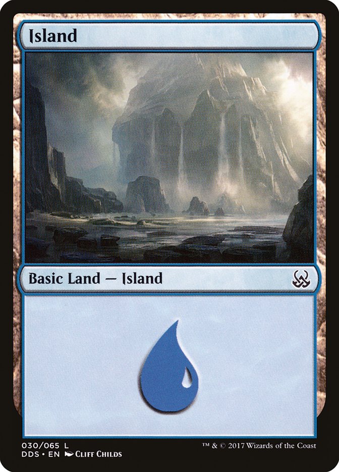 Island (30) [Duel Decks: Mind vs. Might] | Rock City Comics