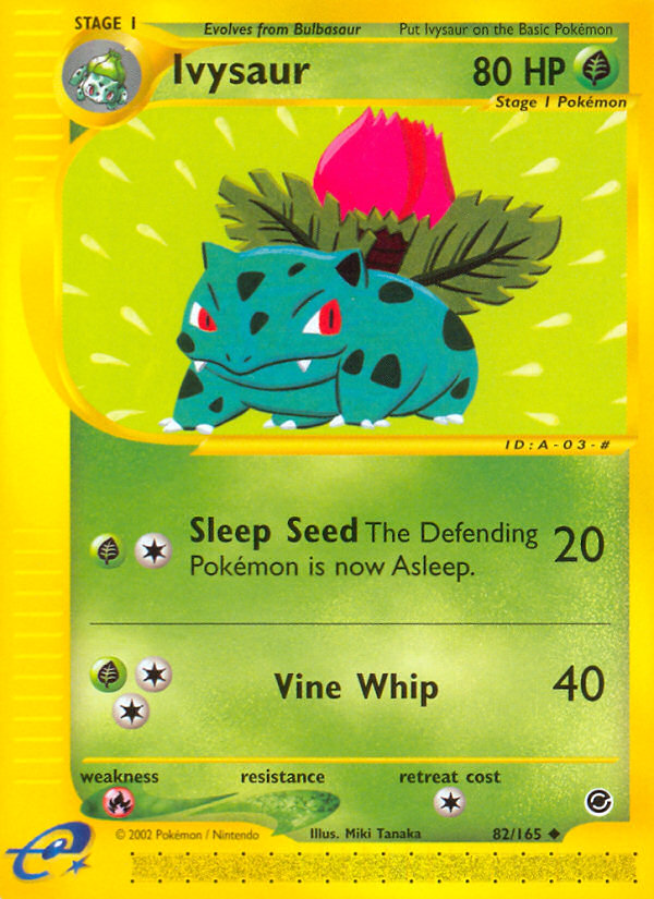 Ivysaur (82/165) [Expedition: Base Set] | Rock City Comics