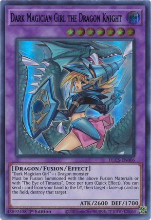 Dark Magician Girl the Dragon Knight (Alternate Art) [DLCS-EN006] Ultra Rare | Rock City Comics