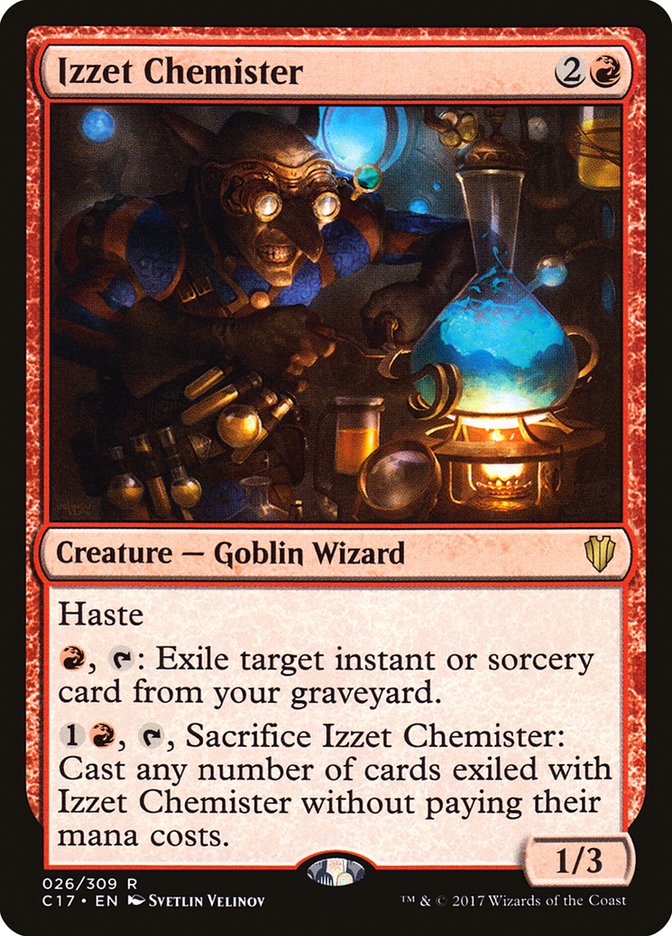 Izzet Chemister [Commander 2017] | Rock City Comics