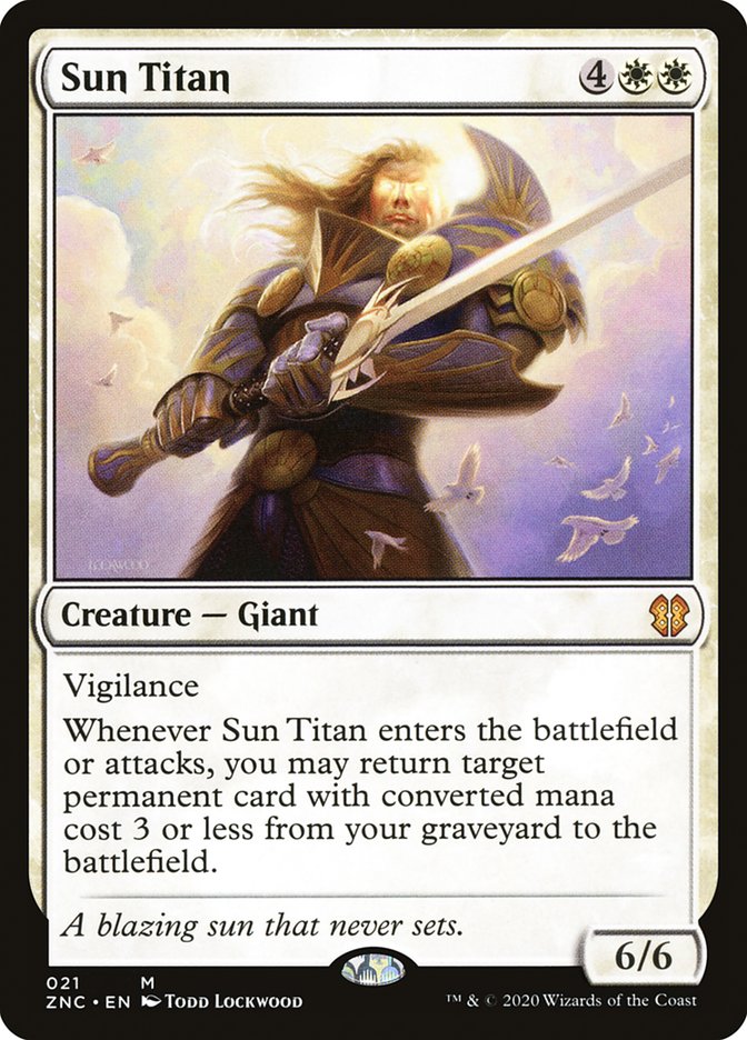 Sun Titan [Zendikar Rising Commander] | Rock City Comics