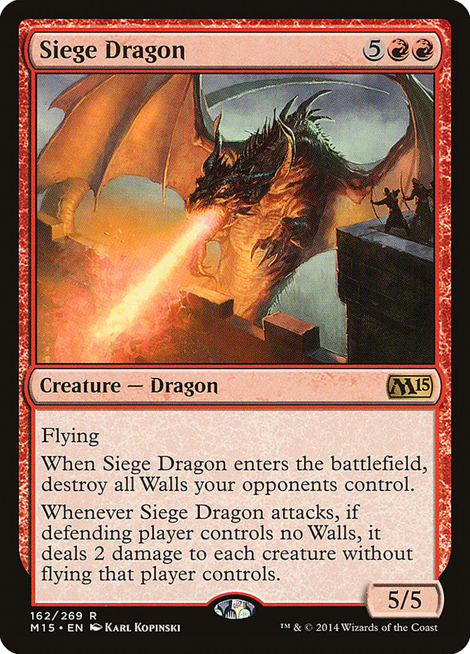 Siege Dragon [Magic 2015] | Rock City Comics