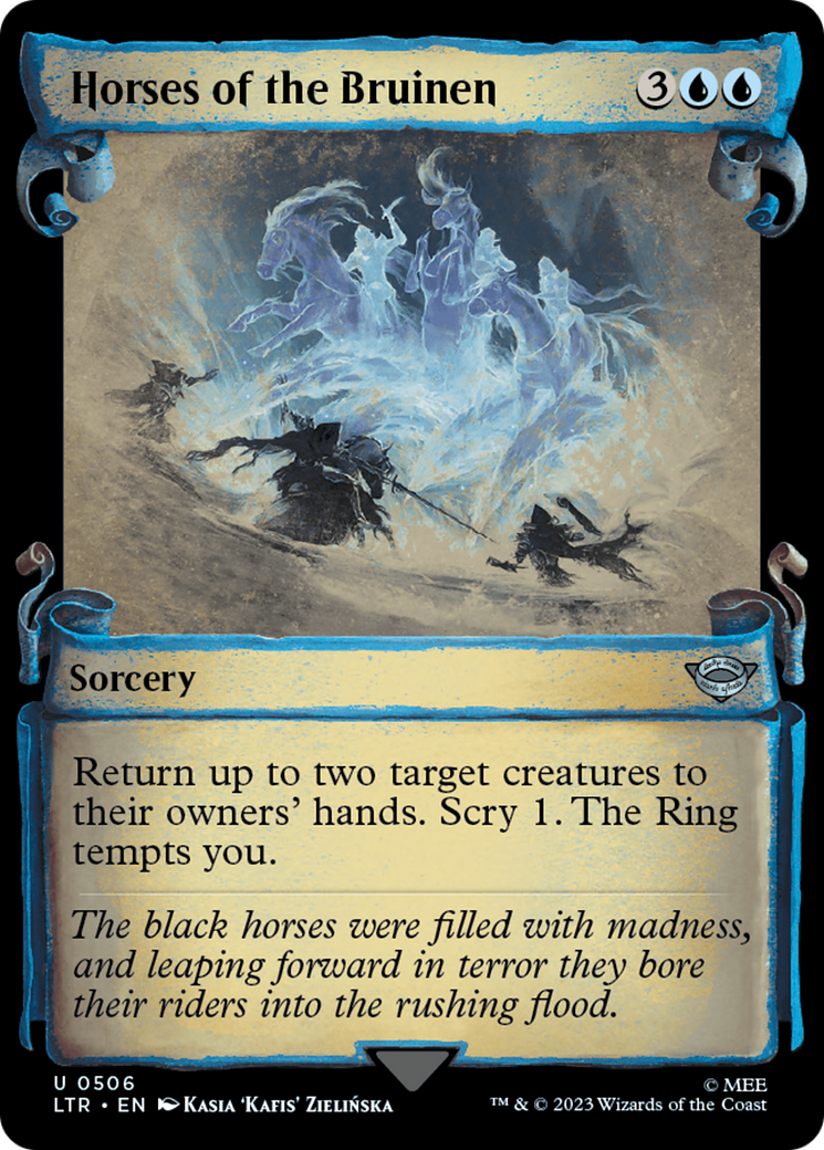 Horses of the Bruinen [The Lord of the Rings: Tales of Middle-Earth Showcase Scrolls] | Rock City Comics