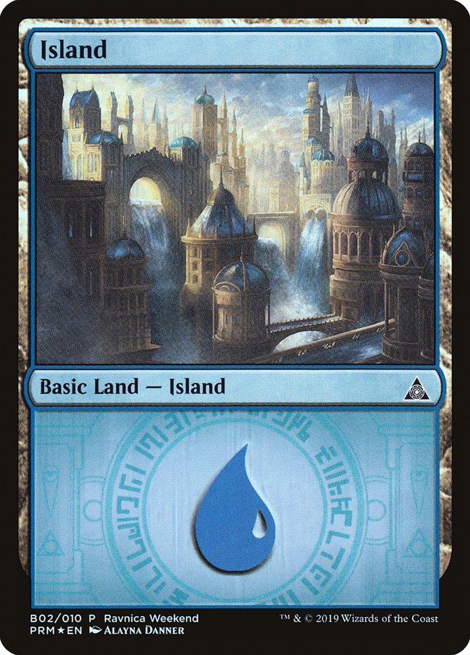 Island (B02) [Ravnica Allegiance Guild Kit] | Rock City Comics