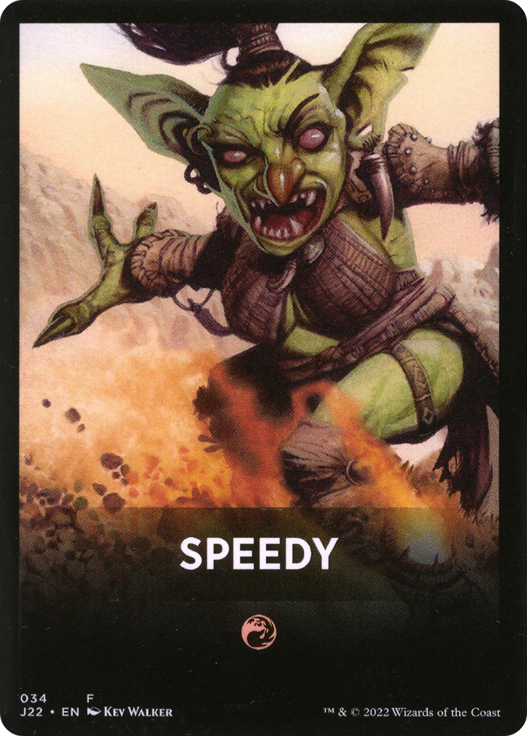 Speedy Theme Card [Jumpstart 2022 Front Cards] | Rock City Comics